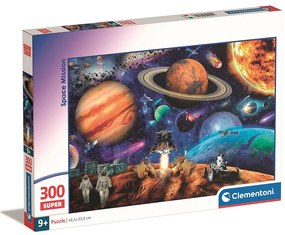 Spațiu Space Mission Puzzle cu 300 de piese Clementoni Planete