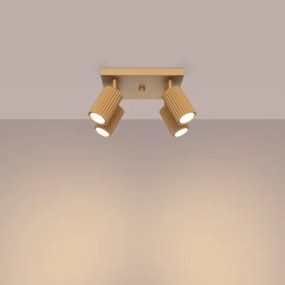 Spot Sollux SL.1564 KARBON 4xGU10/10W/230V auriu