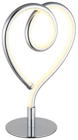 Veioza LED Lampa camera copii metal crom AMORE