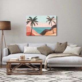 Tablou - Palmieri la mare (90x60 cm)