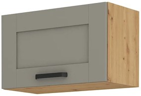 Dulap superior de bucătărie Lucid 60 GU 36 1F (Stejar artisan + claygrey). 1045499