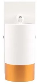 Spot de perete 1xGU10/35W/230V alb/auriu