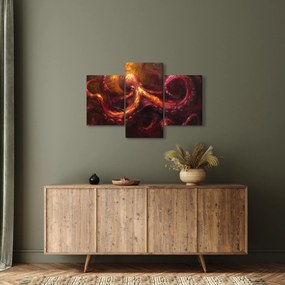 Tablou - Octopus, pictură în ulei (90x60 cm)