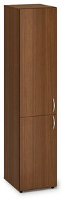 Dulap înalt îngust ProOffice 40 x 47 x 178 cm, stânga, nuc