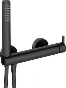 SILIA Baterie de dus cu set de dus BQS_N41M Finisaj: negru