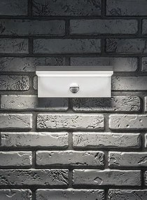 Aplica LED iluminat exterior cu senzor IP54 Zaragoza alb