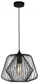 Lustra / Pendul design modern minimalist Bell Cage negru 0211BK SRT