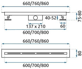 Rigola dus Rea Rea FILO 80 crom periat