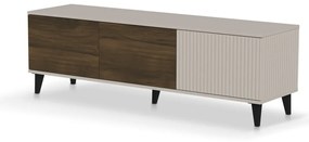 Comoda TV Random 2 RTV-1 casmir/nuc/negru L150 cm