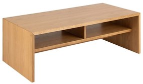 Măsuță de cafea în culoare naturală cu aspect de lemn de stejar 60x120 cm Arlon – Actona