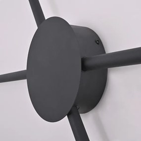 Aplică LED Brilagi LUGO QUATTRO LED/16W/230V negru