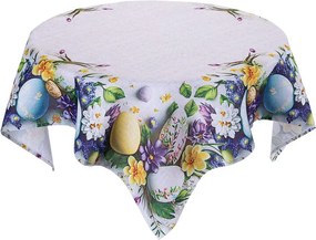 Față de masă centrală cu imprimeu OUĂ DE PAȘTE 85 x 85 cm