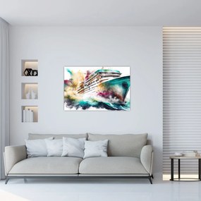 Tablou - Acuarelă mare (90x60 cm)