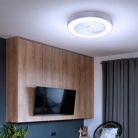 Brilagi-LED Lampă reglabilă cu ventilator LED/30W/230V 3000-6500K alb+DO
