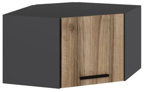 Raft de perete, de colț Bubose 5 (antracit + dore) . 1095732