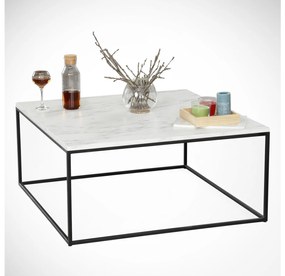 Măsuță de cafea Poline (Alb + Negru) . 1102476