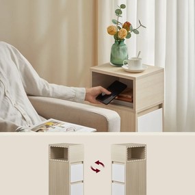 Măsuță auxiliară E1065, stejar