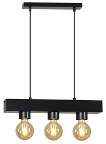 Suspensie Doros 3 Black 216/3 Emibig Lighting, Modern, E27, Polonia