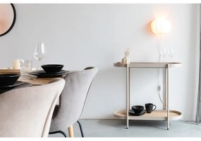 Masă consolă bej 39x85 cm Amaya – White Label