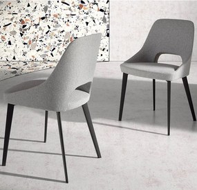 Scaun tapitat design italian Oretha