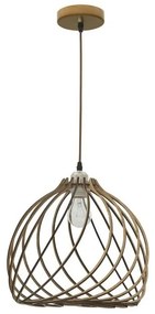 Lustra / Pendul modern design lemn natural Adana NVL-9135061