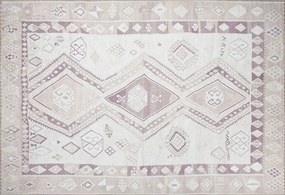 Covor SOUL CHENILLE, 75x150 cm, forma dreptunghiulara, poliester, bej,