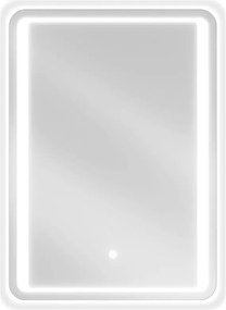 Mexen Zusa oglindă de baie iluminată 50 x 70 cm, LED 6000K, anti-ceață - 9808-050-070-611-00