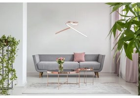 Eglo 97362 - Lustră LED pe cablu PALOZZA 2xLED/11W/230V