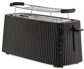 Prăjitor de pâine Plissé, pulmonar, album - Alessi Culoare: negru