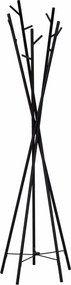 Cuier pom W35, negru, otel, 50x180 cm