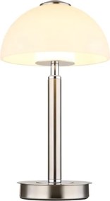 Globo 21953N - Lampă de masă LED reglabilă cu control tactil ULDIN LED/7W/230V 3000K crom mat