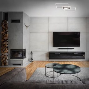 Lustră LED dimabilă aplicată FRAME 2xLED/20W/230V 2700-6500K Brilo + telecomandă