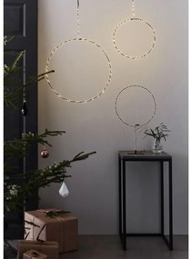 Decorațiune luminoasă de Crăciun Markslöjd Alpha Circle, negru