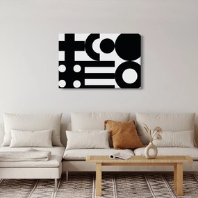 Tablou - Abstracție geometrică N⁰3 (90x60 cm)