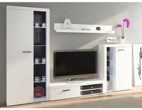 Mobilier living Rokara (Alb) (fără iluminat). 1058615