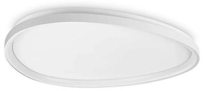 Plafoniera LED XL design circular GEMINI pl d081 dali/push alba