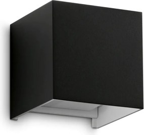 Aplica LED exterior ambientala IP54 ATOM AP D10 NERO 4000K