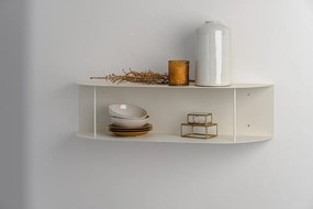 Raft bej etajat din metal 80 cm Lina – noo.ma