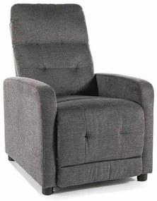 Scaun reclinabil Lennox, gri