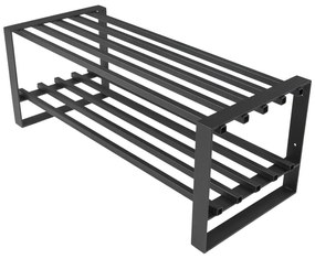 Pantofar negru din metal Rumo – Spinder Design