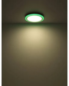 Plafonieră RGBW dimabilă BOLLY LED/20W/230V Globo 41372-24 + telecomandă