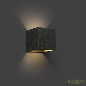Aplica de perete ambientala design minimalist KAMEN gri 63312