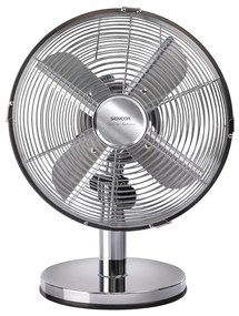 Ventilator de masă Sencor 30W/230V crom lucios