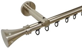 Galerie SIMPLA PRINDERE PERETE TEAVA PROFIL 19 MM -CARTER- INOX (Alege marime: 200 cm)