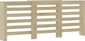 vidaXL Mască pentru calorifer stejar sonoma 205x21,5x83,5 cm lemn