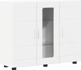 vidaXL Dulap din Lemn Alb 88,5 x 30,5 x 73 cm Lemn compozit