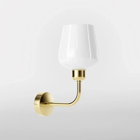 Aplica de perete design italian din alama si sticla Talis