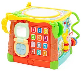 Cub muzical educativ interactiv Baby Mix , galben