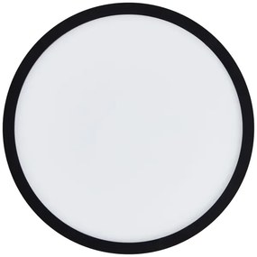 Brilliant - Plafonieră LED MILTON, 18W, 230V, Ø 29,3 cm, negru