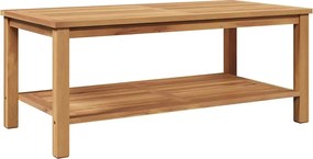 vidaXL Masă de cafea Maro 110 x 55 x 45 cm Lemn masiv de tec